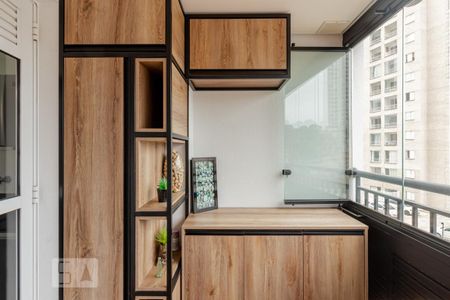 Varanda gourmet de apartamento à venda com 3 quartos, 74m² em Jardim Santa Cruz (sacomã), São Paulo