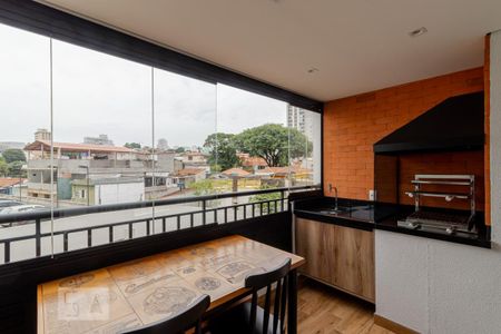 Varanda gourmet de apartamento à venda com 3 quartos, 74m² em Jardim Santa Cruz (sacomã), São Paulo