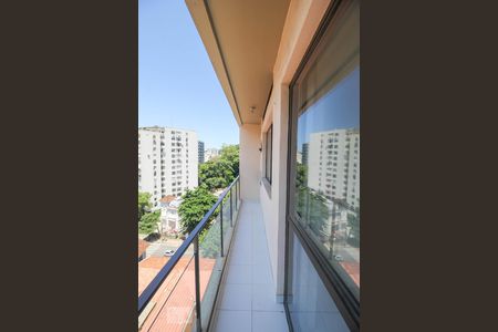 Varanda da Sala de apartamento à venda com 1 quarto, 70m² em Cosme Velho, Rio de Janeiro