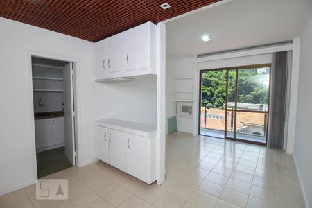 Sala de Jantar de apartamento à venda com 1 quarto, 70m² em Cosme Velho, Rio de Janeiro