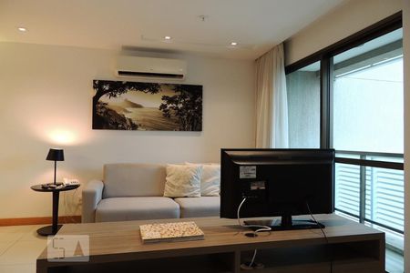 Sala  de apartamento à venda com 1 quarto, 46m² em Jacarepaguá, Rio de Janeiro