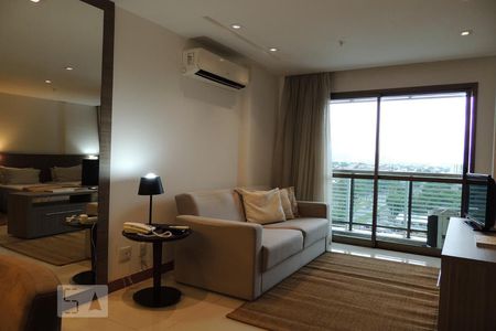 Sala  de apartamento à venda com 1 quarto, 46m² em Jacarepaguá, Rio de Janeiro