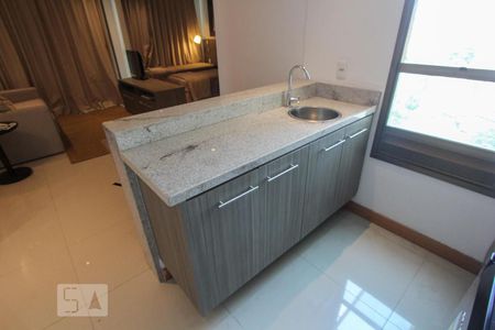 Apartamento à venda com 46m², 1 quarto e 1 vagaDetalhe cozinha