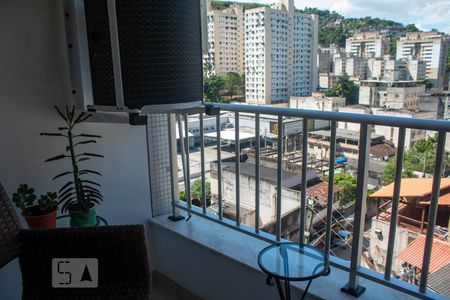 Varanda de apartamento à venda com 1 quarto, 76m² em Santa Rosa, Niterói