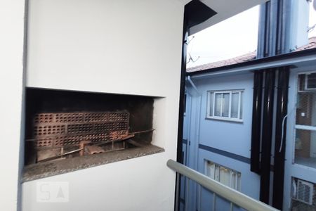 Sacada da Sala e churrasqueira de apartamento à venda com 2 quartos, 60m² em Jardim America, São Leopoldo