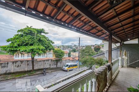 Varanda da Sala de casa à venda com 6 quartos, 435m² em Dom Bosco, Belo Horizonte