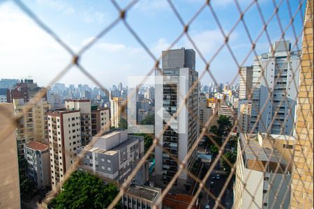 Vista da Varanda da Sala de apartamento para alugar com 2 quartos, 60m² em Consolação, São Paulo