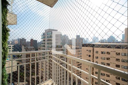 Varanda da Sala de apartamento para alugar com 2 quartos, 60m² em Consolação, São Paulo