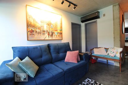 Sala de apartamento à venda com 2 quartos, 70m² em Campo Belo, São Paulo