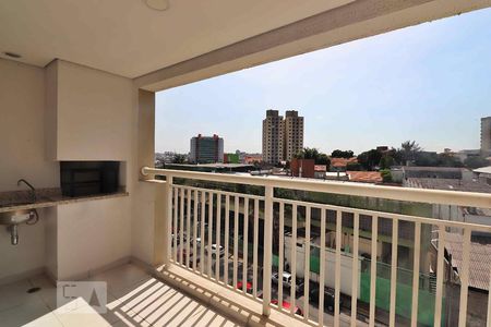 Varanda da Sala de apartamento para alugar com 3 quartos, 73m² em Campestre, Santo André