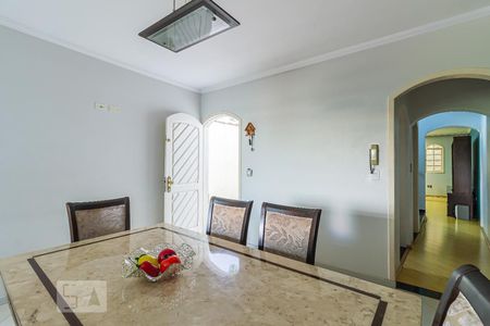Sala de Jantar de casa à venda com 3 quartos, 209m² em Vila Alto de Santo Andre, Santo André