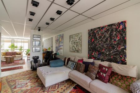 Sala de apartamento para alugar com 3 quartos, 190m² em Jardim Paulista, São Paulo