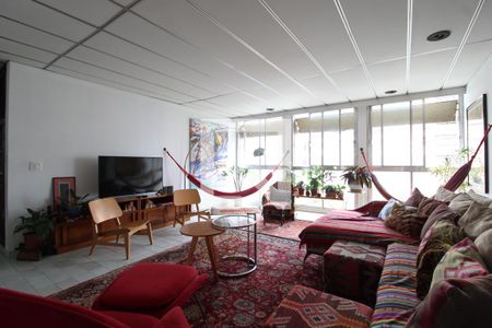 Sala de apartamento para alugar com 3 quartos, 190m² em Jardim Paulista, São Paulo