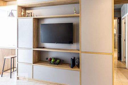 Sala de apartamento para alugar com 1 quarto, 36m² em Bela Vista, São Paulo