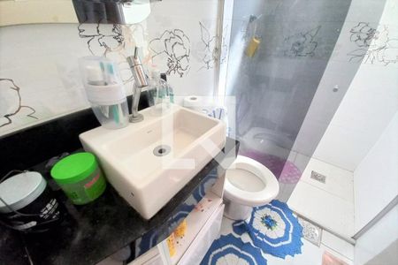 Banheiro Social de apartamento à venda com 2 quartos, 54m² em São João Batista (venda Nova), Belo Horizonte