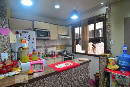 Cozinha de casa à venda com 3 quartos, 120m² em Estância Velha, Canoas