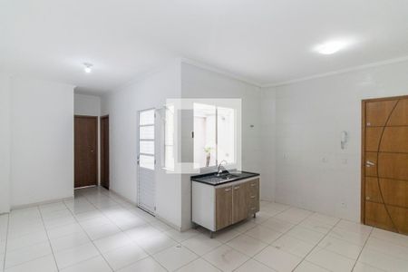 Sala de apartamento à venda com 2 quartos, 42m² em Vila Lutécia, Santo André