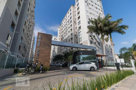 Apartamento para alugar com 47m², 2 quartos e 1 vagaFachada e portaria