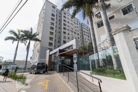 Apartamento para alugar com 47m², 2 quartos e 1 vagaFachada e portaria