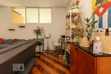Sala de apartamento para alugar com 2 quartos, 75m² em Pinheiros, São Paulo