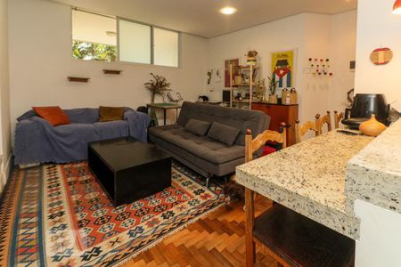 Sala de apartamento para alugar com 2 quartos, 75m² em Pinheiros, São Paulo