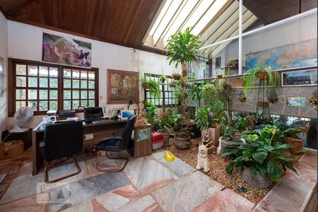 Sala e Jardim de Inverno de casa à venda com 4 quartos, 525m² em Jardim Atlântico, Belo Horizonte