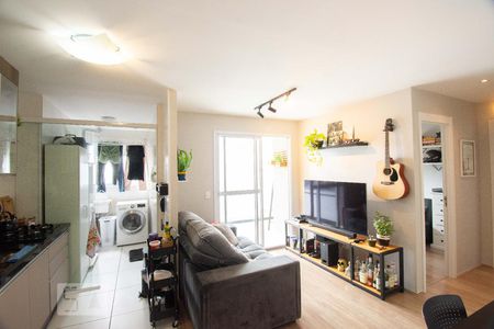 sala de apartamento para alugar com 2 quartos, 61m² em Campininha, São Paulo