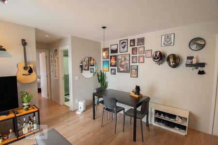 sala de apartamento para alugar com 2 quartos, 61m² em Campininha, São Paulo