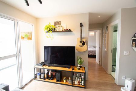 Sala de apartamento para alugar com 2 quartos, 61m² em Campininha, São Paulo