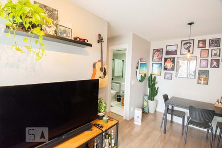 sala de apartamento para alugar com 2 quartos, 61m² em Campininha, São Paulo