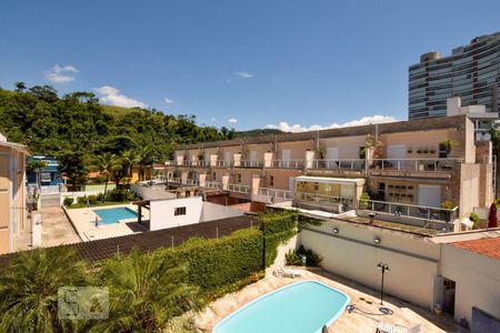Vista da Varanda de apartamento para alugar com 3 quartos, 110m² em Jardim Três Marias, Guarujá