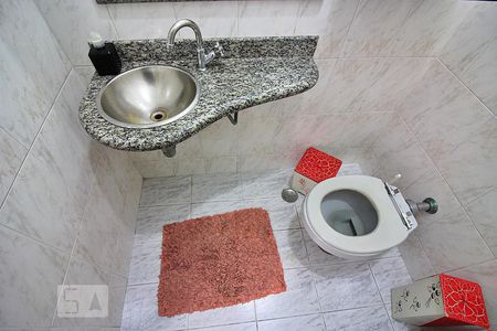 Lavabo da Sala  de casa para alugar com 3 quartos, 167m² em Vila Dayse, São Bernardo do Campo