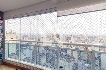 Varanda de apartamento à venda com 1 quarto, 48m² em Santa Efigênia, São Paulo
