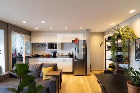 Sala de apartamento à venda com 1 quarto, 48m² em Santa Efigênia, São Paulo