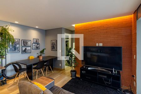 Sala de apartamento à venda com 1 quarto, 48m² em Santa Efigênia, São Paulo