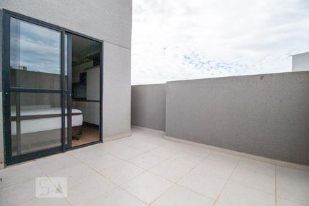 Studio para alugar com 27m², 1 quarto e sem vagaÁrea comumVaranda do Quarto