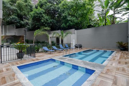 Apartamento para alugar com 32m², 1 quarto e sem vaga Apartamento para alugar com 32m², 1 quarto e sem vagaPiscina