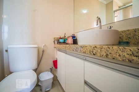 Banheiro da Suíte de apartamento à venda com 3 quartos, 73m² em Jardim Planalto, Campinas