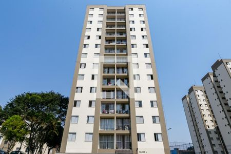 Apartamento à venda com 58m², 2 quartos e 1 vagaFachada do bloco
