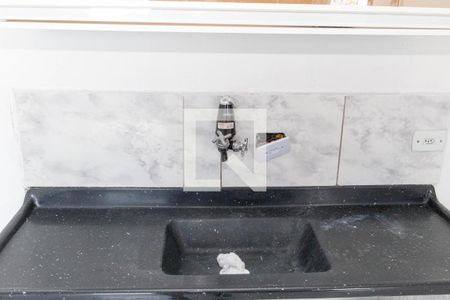 Casa para alugar com 25m², 1 quarto e sem vagaDetalhe da cozinha