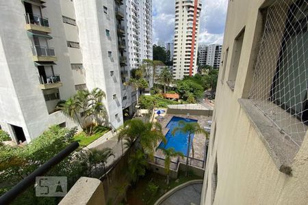 Vista da Sacada de apartamento para alugar com 2 quartos, 58m² em Vila Andrade, São Paulo