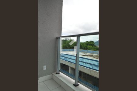 Varanda da Sala de apartamento para alugar com 2 quartos, 46m² em Pechincha, Rio de Janeiro