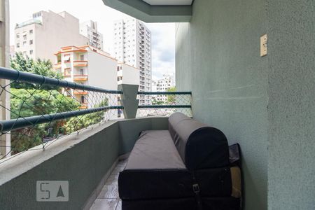 Varanda de apartamento à venda com 1 quarto, 32m² em Vila Buarque, São Paulo
