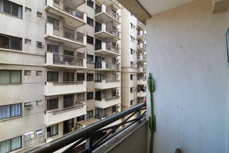 Varanda da Sala de apartamento para alugar com 2 quartos, 58m² em São Cristóvão, Rio de Janeiro