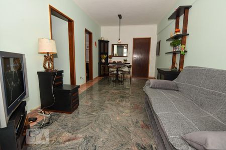 Sala de apartamento para alugar com 1 quarto, 42m² em Loteamento João Batista Julião, Guarujá