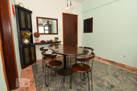 Sala de apartamento para alugar com 1 quarto, 42m² em Loteamento João Batista Julião, Guarujá