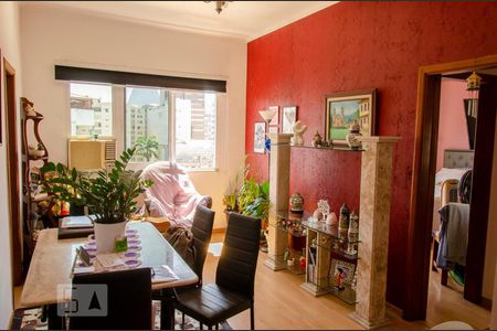 Sala de apartamento à venda com 2 quartos, 66m² em Botafogo, Rio de Janeiro
