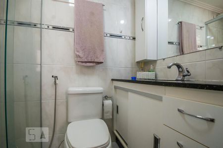 Banheiro da Suíte de apartamento à venda com 3 quartos, 67m² em Vila Nova, Campinas