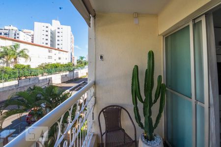 Varanda da Sala de apartamento à venda com 3 quartos, 67m² em Vila Nova, Campinas