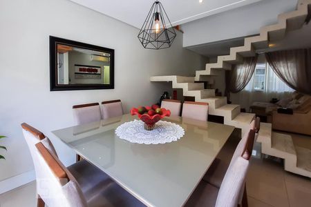 Sala de Jantar de casa à venda com 3 quartos, 222m² em Nova Petrópolis, São Bernardo do Campo